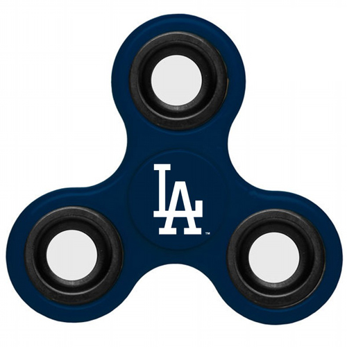 MLB Los Angeles Dodgers 3 Way Fidget Spinner B35 - Navy